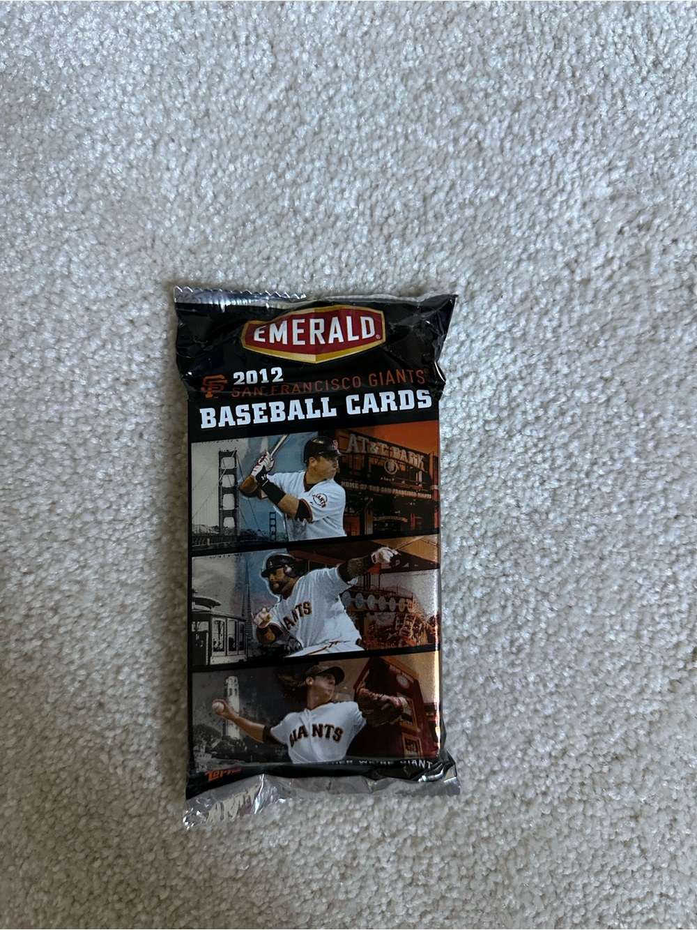 2012 San Francisco Giants Baseball Cards